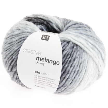 Rico Creative Melange Chunky Grey and More (001)