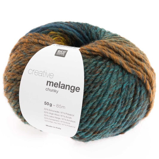 Rico Creative Melange Chunky Azuur (053)