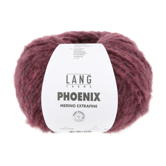 Lang Yarns Phoenix Merino Extrafine Bordeaux (0160)