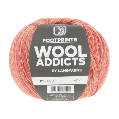 Lang Yarns Wool Addicts FootPrints Sunshine (0020)