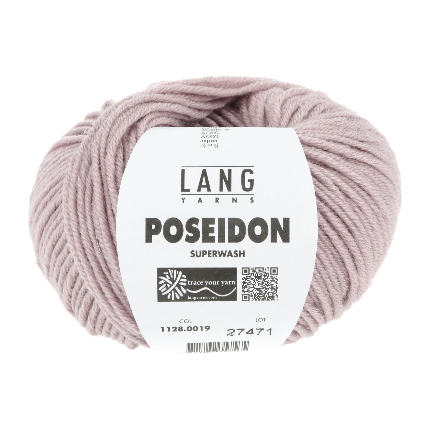 Lang Yarns Poseidon Pale Pink (0019)