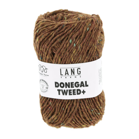 Lang Yarns Donegal Tweed+ Coffee (0015)