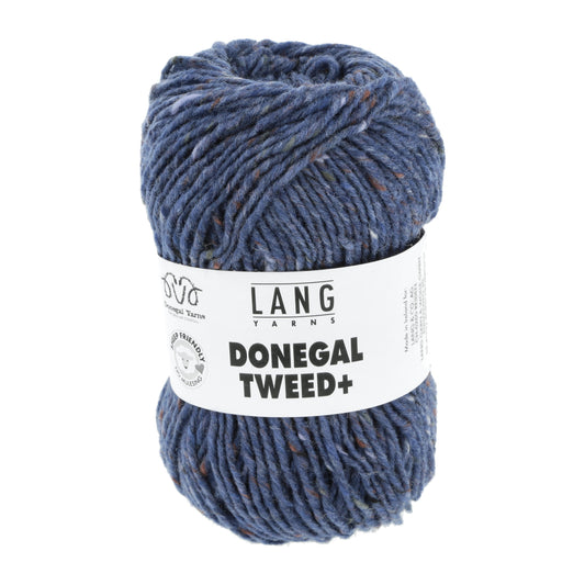 Lang Yarns Donegal Tweed+ Denim Blue (0033)