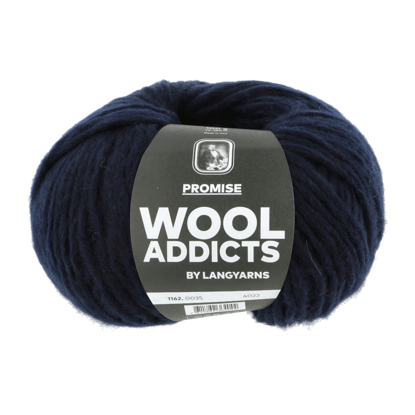 Lang Yarns Wool Addicts Promise Navy (0035)