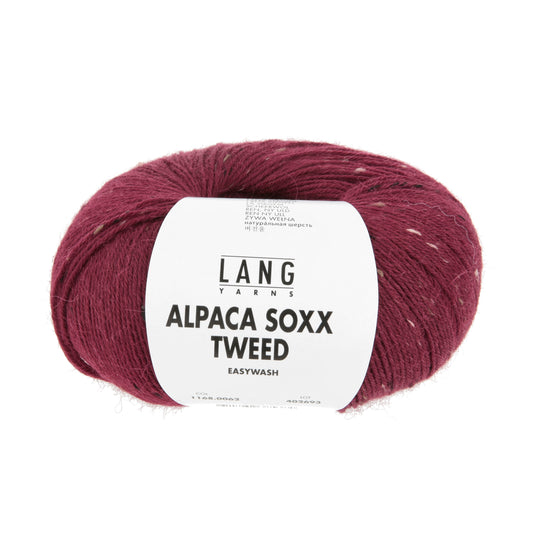 Lang Yarns Alpaca Soxx Tweed Bordeaux (1168.0062)