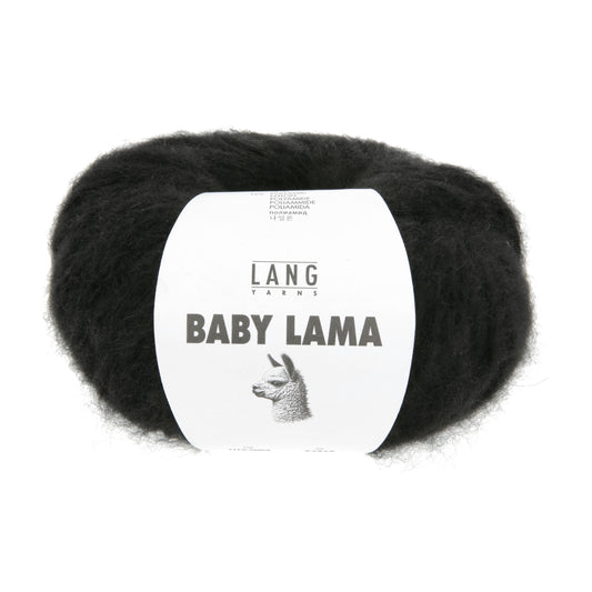 Lang Yarns Baby Lama Black (0004)