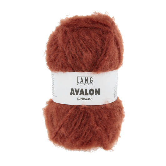 Lang Yarns Avalon Dark Orange (0087)