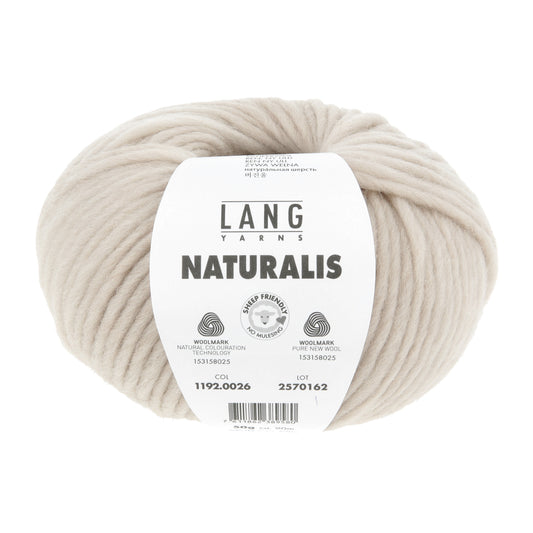 Lang Yarns Naturalis Beige (0026)