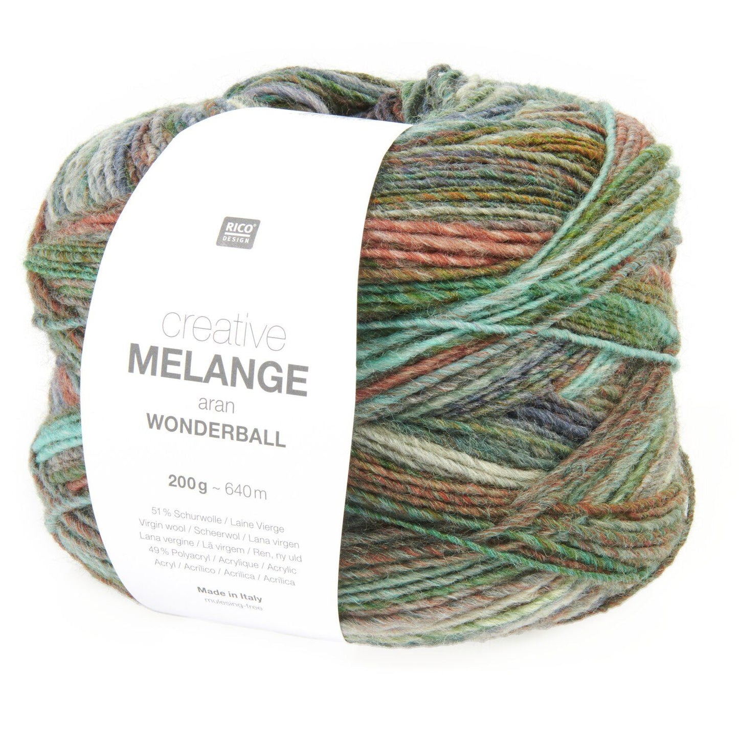 Rico Creative Melange Wonderball Seaside (035)