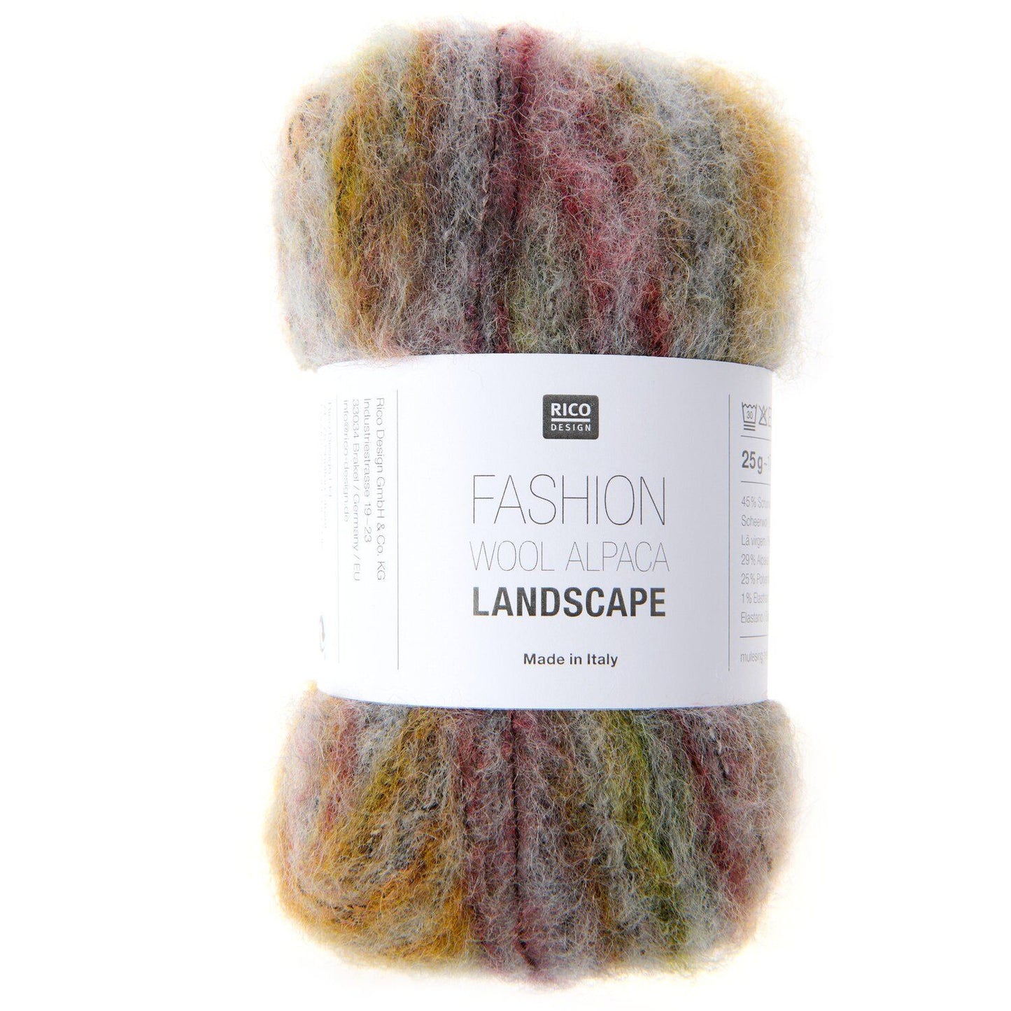 Rico Fashion Wool Alpaca Landscape Earth (001)