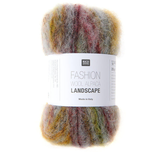 Rico Fashion Wool Alpaca Landscape Earth (001)
