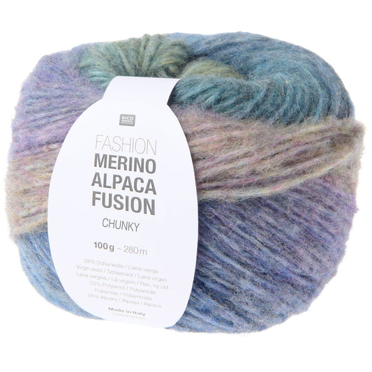 Fashion Merino Alpaca Fushion Chunky Dark Berries (007)