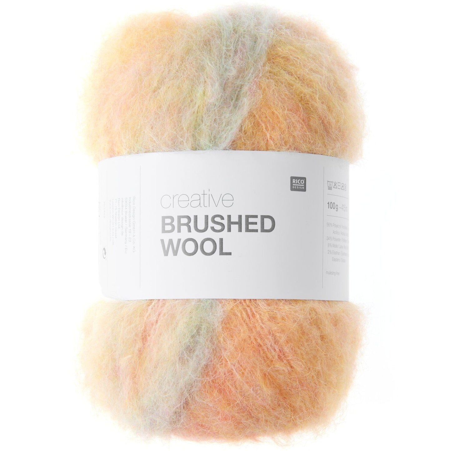 Rico Creative Brushed Wool Rainbow (001)
