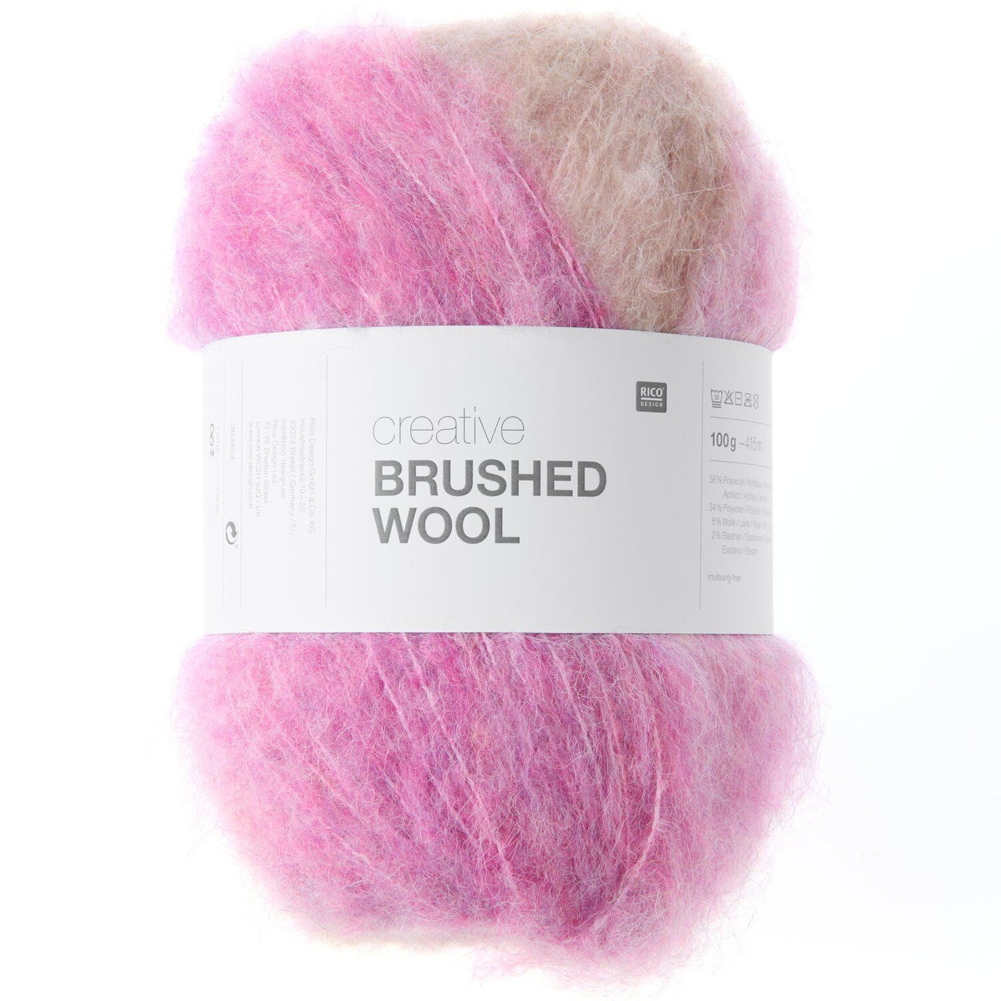Rico Creative Brushed Wool Roses (002)