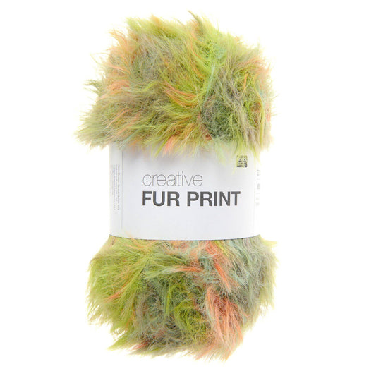 Rico Creative Fur Print Frog (004)