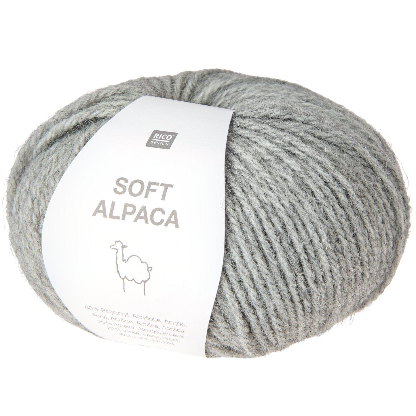 Rico Design Soft Alpaca Light Grey (0026)