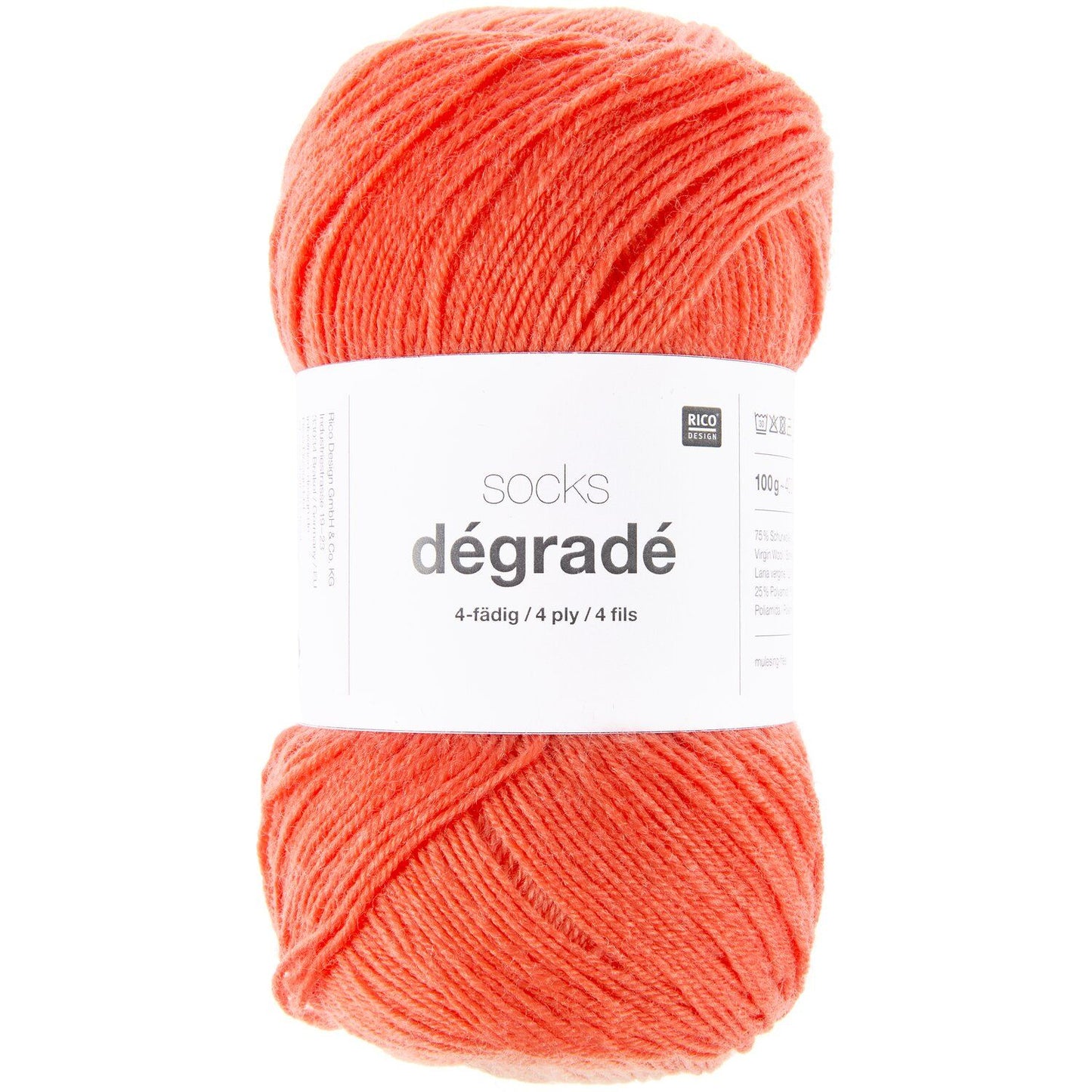 Rico Socks Degrade Rood (001)