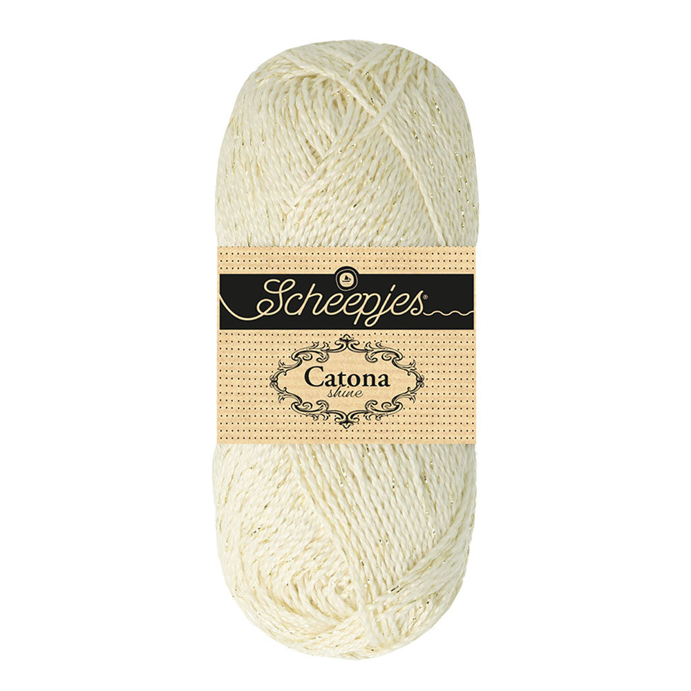 Scheepjes Catona Shine Bridal White Gold (105-G)