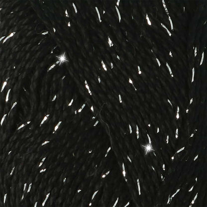 Scheepjes Catona Shine Jet Black Silver (110-S)