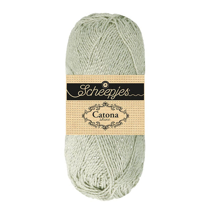 Scheepjes Catona Shine Light Silver Silver (172-S)