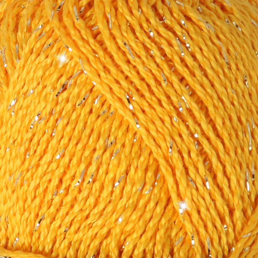 Scheepjes Catona Shine Yellow Gold Gold (208-G)