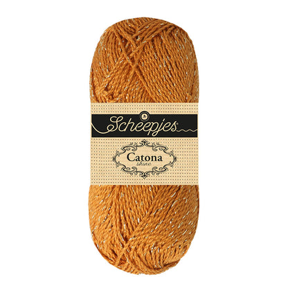 Scheepjes Catona Shine Ginger Gold Gold (383-G)