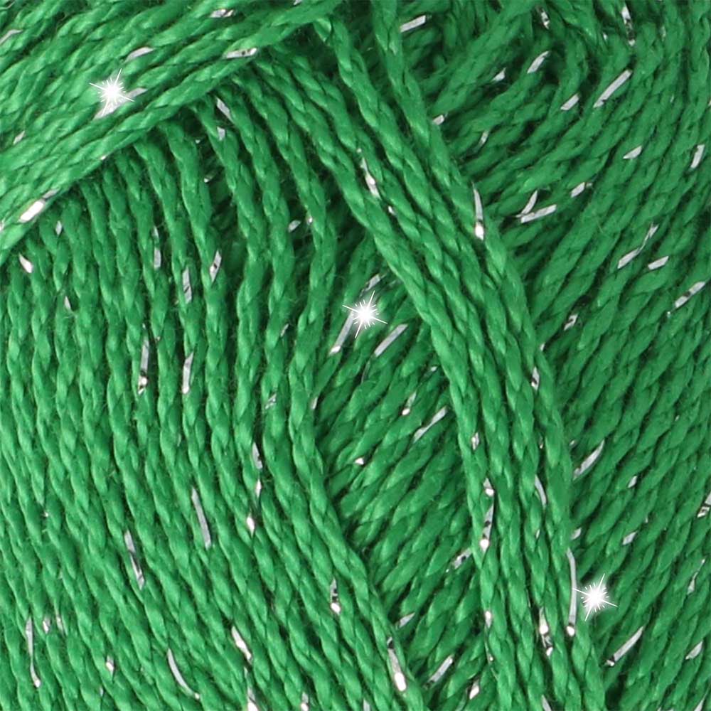 Scheepjes Catona Shine Emerald Silver (515-S)