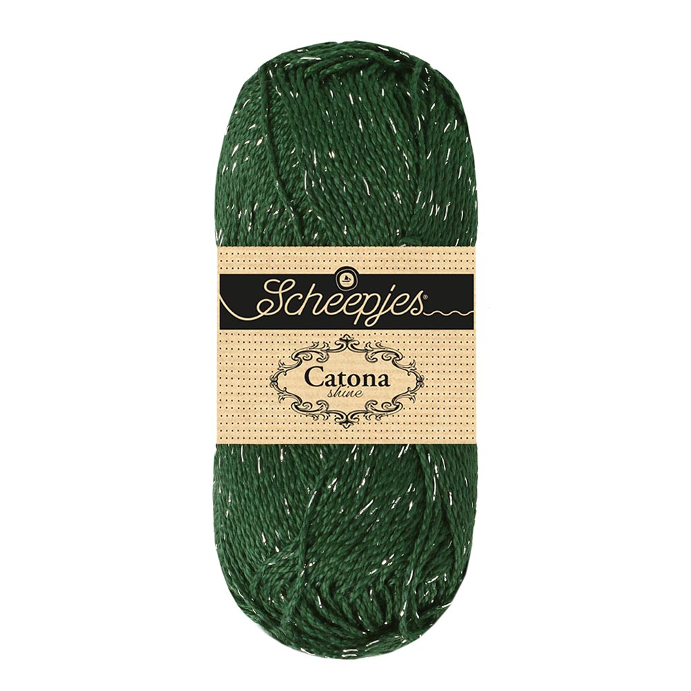 Scheepjes Catona Shine Fir Silver (525-S)