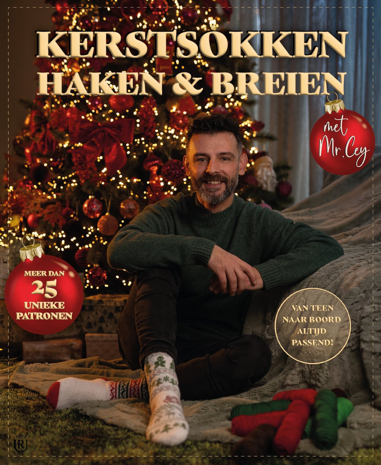 Kerstsokken breien en haken met Mr. Cey (BK2026)