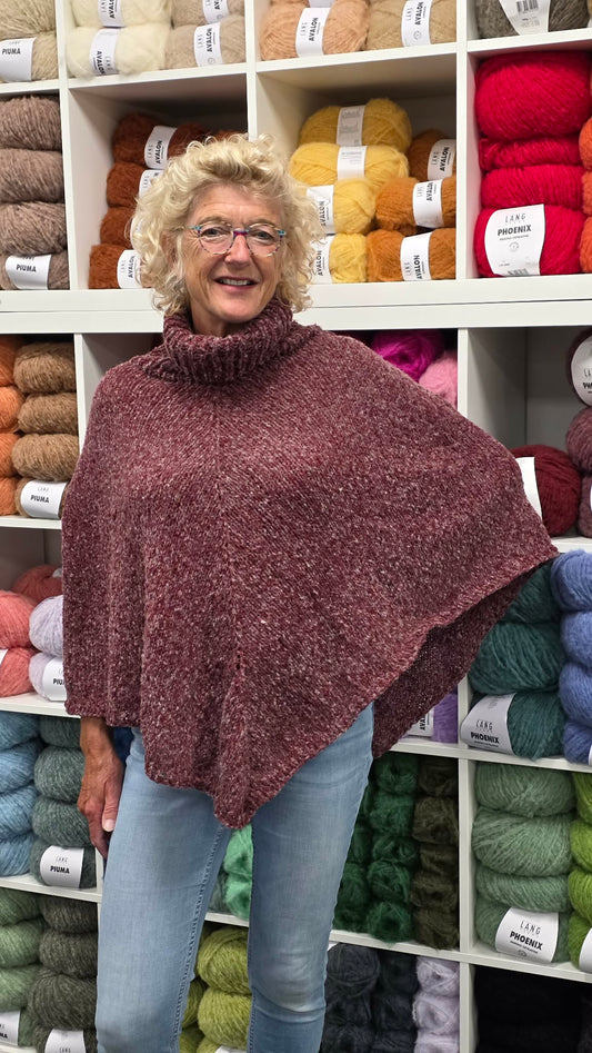 Lammy Yarns Bravo Respect Bordeaux (50) (per pak)