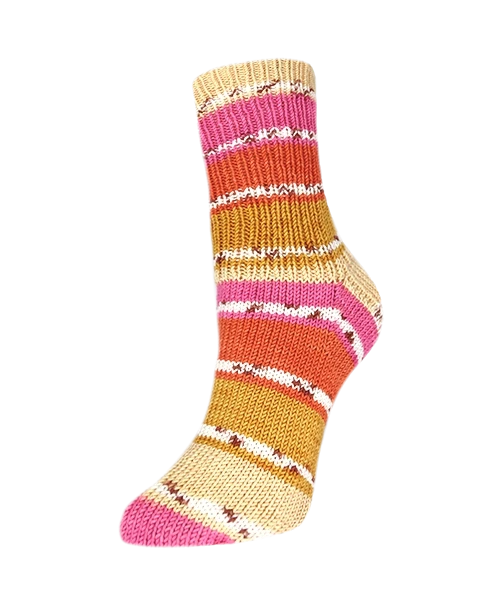 Rellana Garne Flotte Socke 4-Ply Woolfree Celinda Summer (3241)