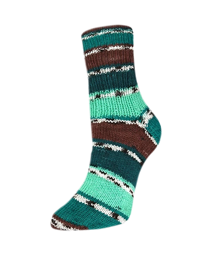 Rellana Garne Flotte Socke 4-Ply Woolfree Celinda Menthe (3244)