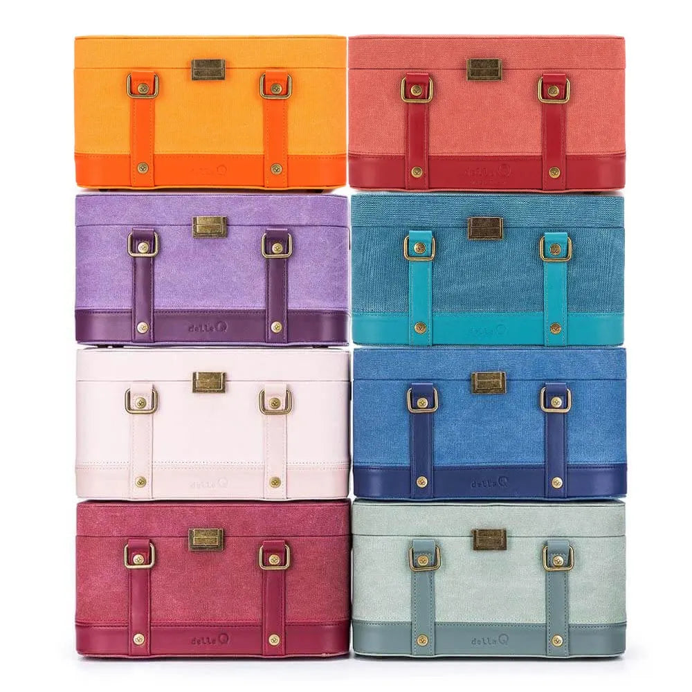 Della Q Train case Oranjje