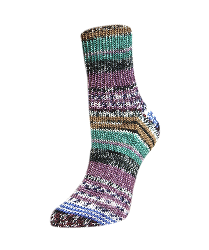 Rellana Garne Flotte Socke 4-Ply Woolfree Bamboo Mintlicious (3115)
