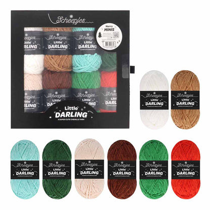 Scheepjes Little Darling colour pack (Merry Minis)