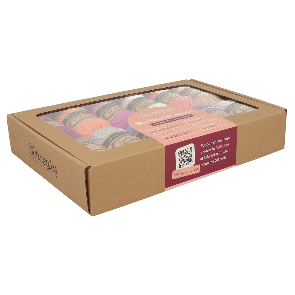 Scheepjes Softfun colour pack 12x20g - Spring Blossom