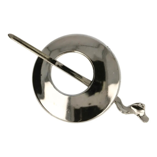 Sjaal Sluiting 85 mm Metal Grey (278604-3)