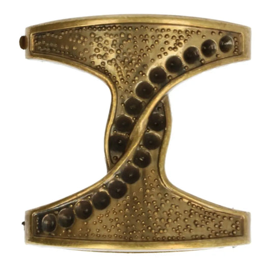 Sjaalklem gedraaid 40 mm Bronze (278629-5)
