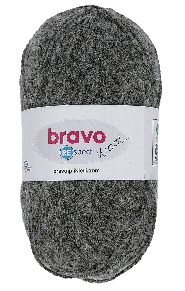 Lammy Yarns Bravo Respect Army (30) (per pak)