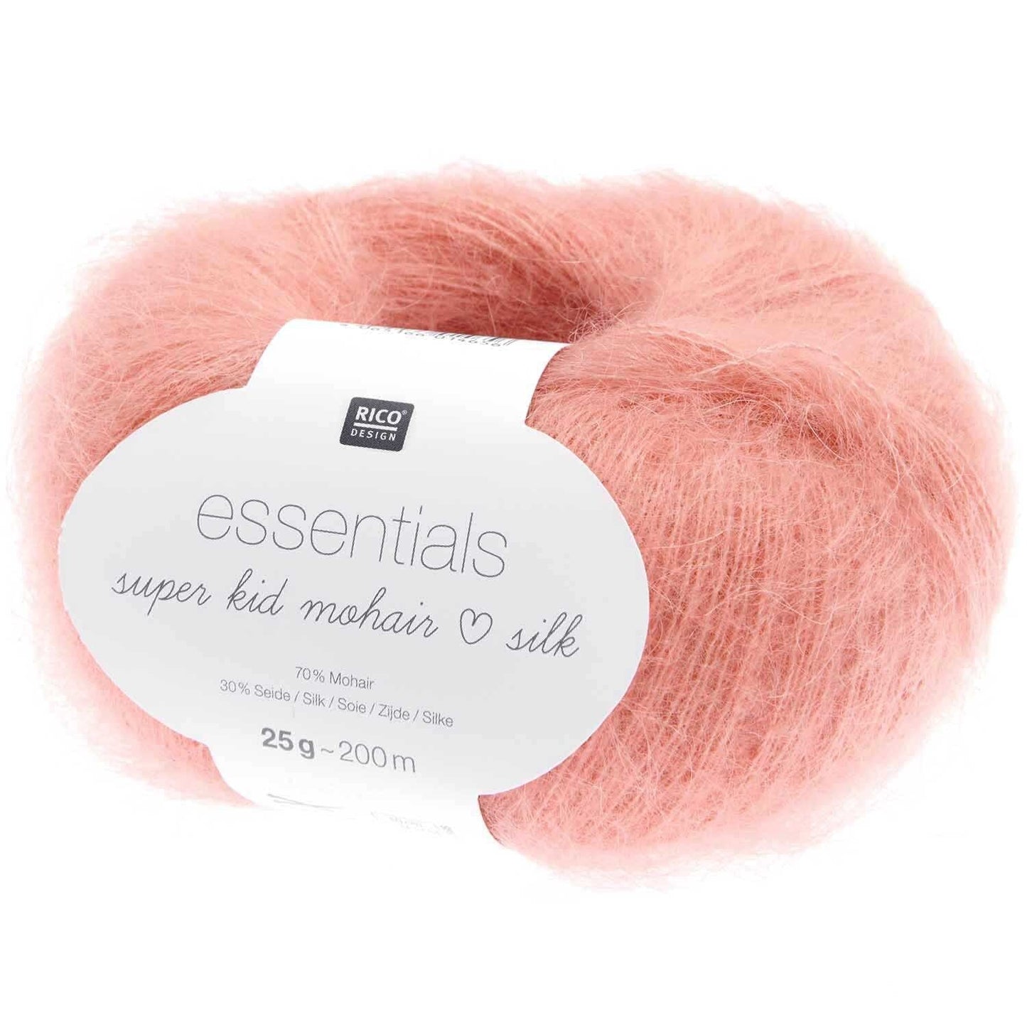Rico Design Essentials Super Kid Mohair Loves Silk Apricot (056)