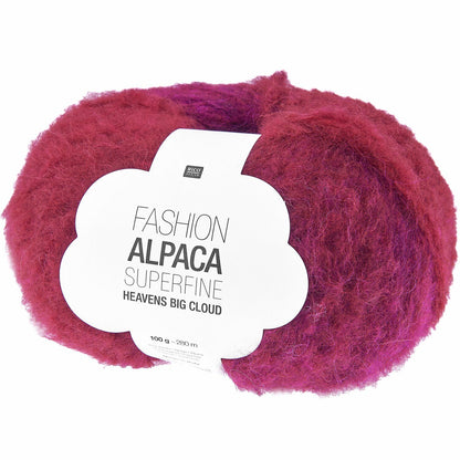 Rico Design Fashion Alpaca Superfine Heavens Big Cloud Red Berries (008)