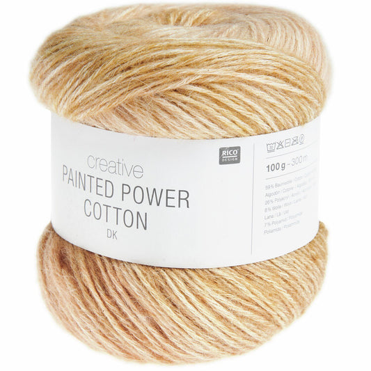 Rico Design Creative Painted Power Cotton DK Fris Roze (009)