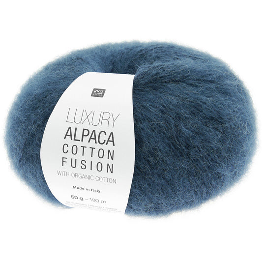 Rico Design Luxury Alpaca Cotton Fusion Navy (004)