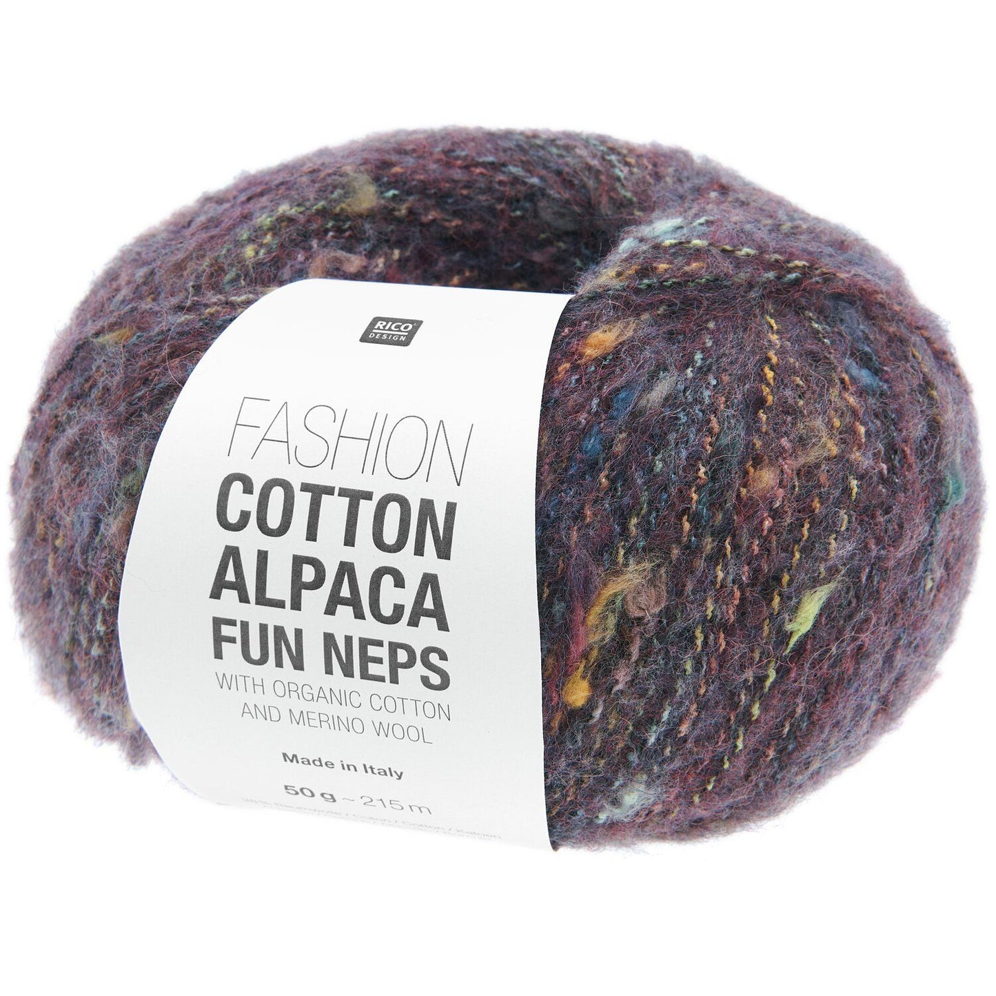 Rico Design Fashion Cotton Alpaca Fun Neps Purple (004)