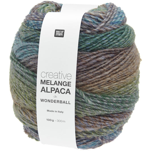 Rico Design Creative Melange Alpaca Wonderball DK Forest (007)