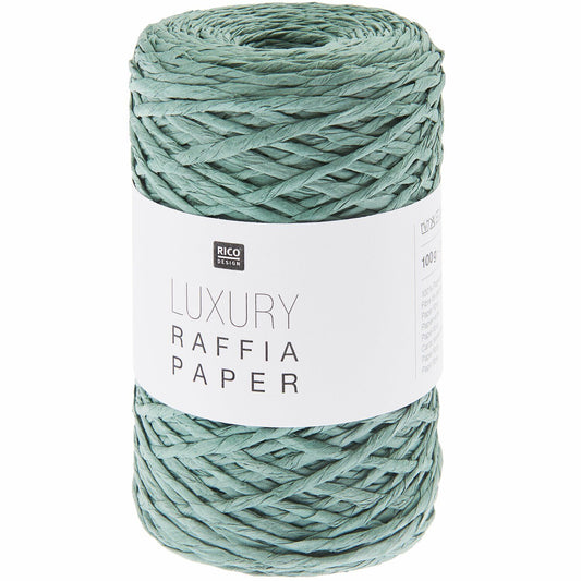 Rico Design Luxury Raffia Paper Petrol (007)