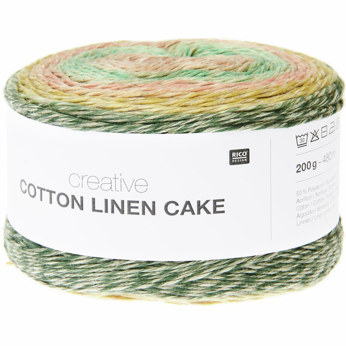 Rico Design Creative Cotton Linen Cake Fresh Shades (004)