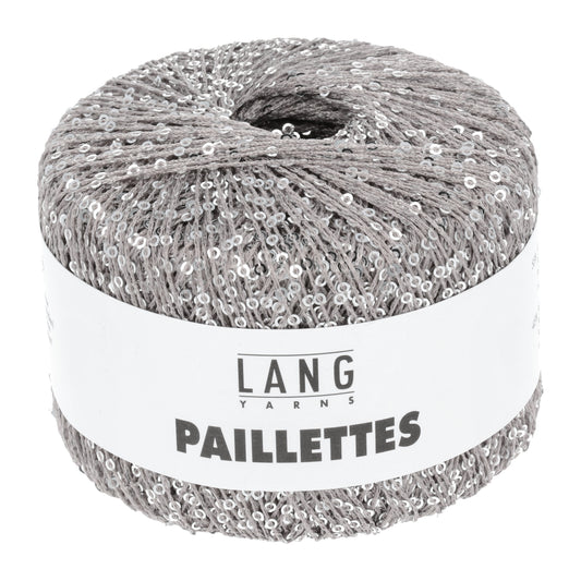 Lang Yarns Paillettes Taupe (0023)