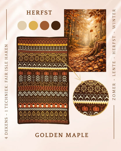GOLDEN MAPLE 4 Seizoenen CAL-Pakket – Mosaic Fair Isle Edition 2026