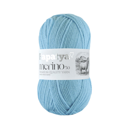 Papatya Merino 50 Baby Blue (5140)